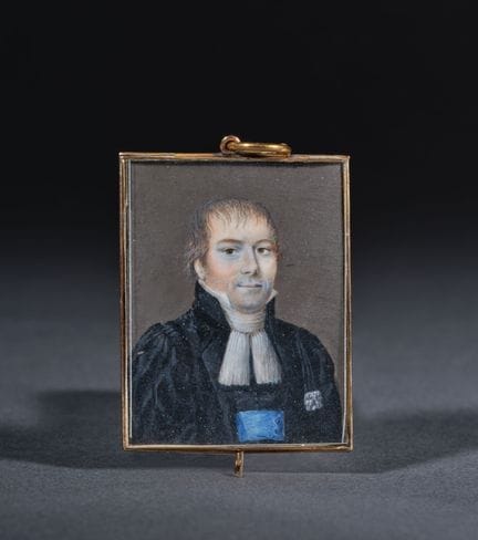 École française, vers 1800 
Portrait d'un magistra