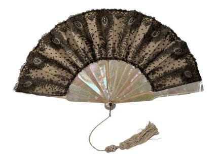Piume di pavone, Europa, 1900-1920 circa 
Ventagli