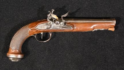 Very elegant contemporary First Empire combat pist