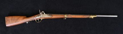 Carabiner originally flintlock, converted to percu