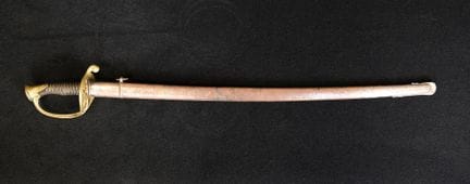 Infantry officer's saber, Model 1855, manufactured