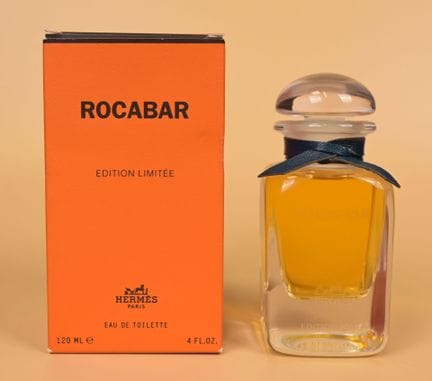 Hermès - «Rocabar» - (2000) 
Frasco de cristal mac