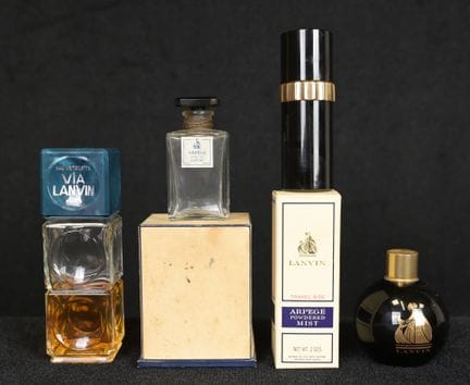 Perfumes Lanvin - (años 1960-1970)
Lote compuesto 