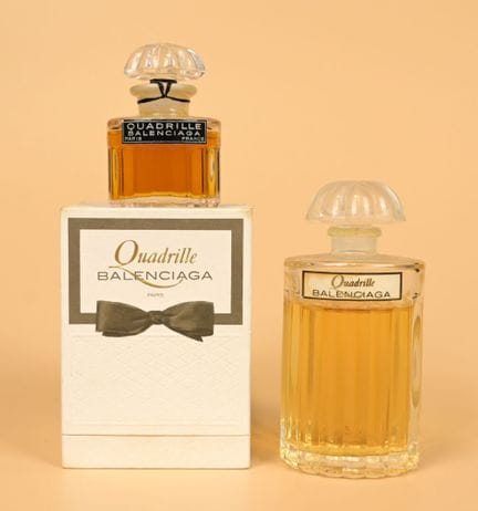 Balenciaga - «Quadrille» - (1955)
Lote compuesto p