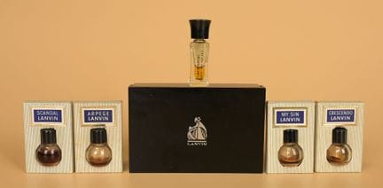 Perfumes Lanvin - (años 50)
Surtido compuesto por 