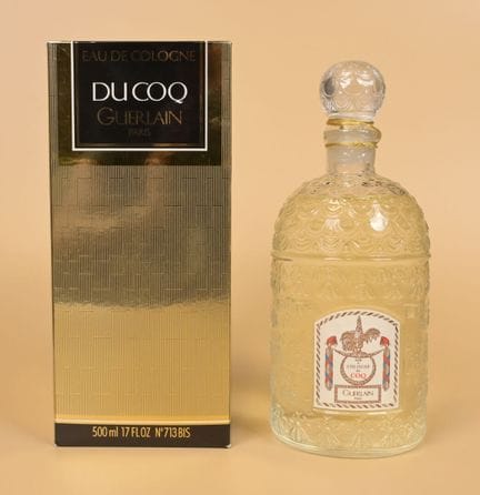 Guerlain - «Eau de Cologne du Coq» - (1853)
Frasco