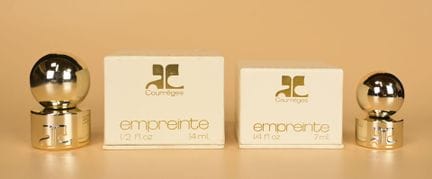 André Courrèges - «Empreinte» - (1970)
Surtido com
