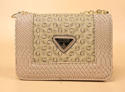 GUESS. Bolso pequeño con imitación de piel de coco