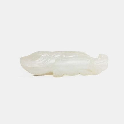 A Chinese jade pendant, Qing dynasty (1644-1911), 