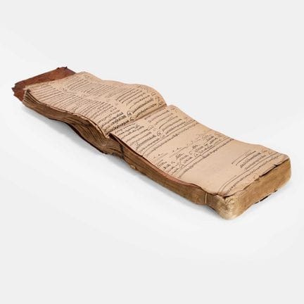 Manuscrit indien datant de la fin du XIXe siècle o