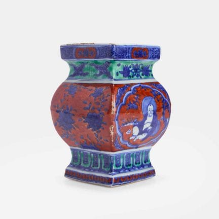 Eine chinesische Vase aus der Wanli-Zeit (1573–162