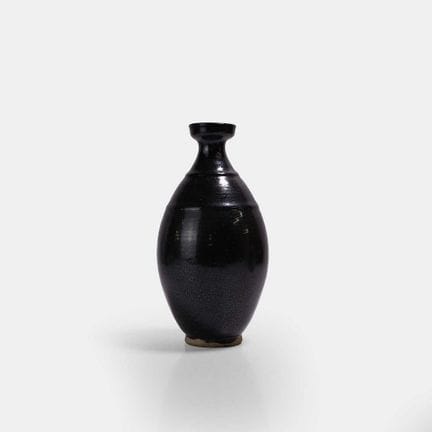 Vase chinois dit « à taches d’huile », dynastie Qi
