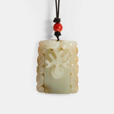 A Chinese jade seal, Qing dynasty (1644-1911), pie