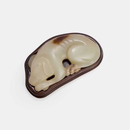 A Chinese jade carving, Song dynasty (960-1279), o