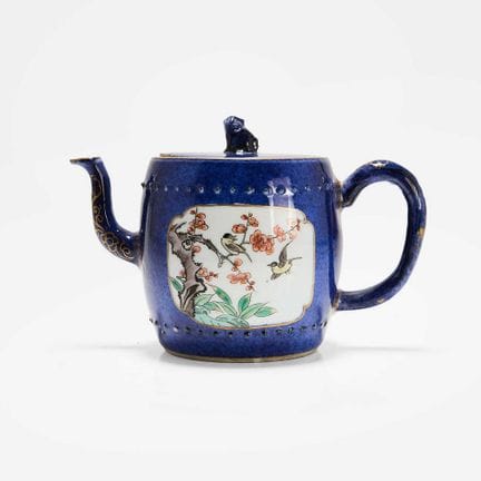 Théière chinoise de la famille verte, période Kang