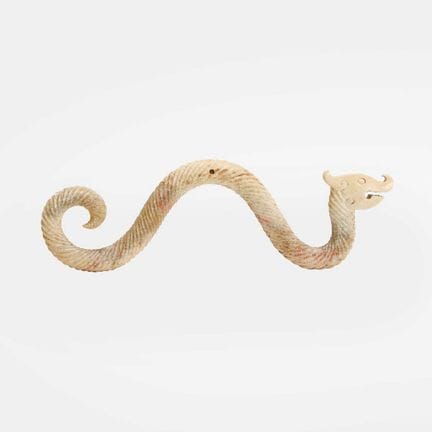 Sculpture chinoise en jade, de style « États comba