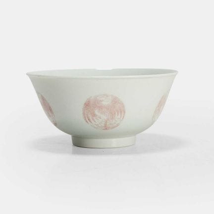 A Chinese copper-red bowl, Qing dynasty (1644-1911