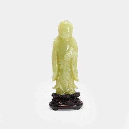 A Chinese jade carving, Qing dynasty (1644-1911), 