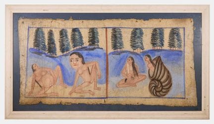 A large Southeast Asian painting, 19th-20th centur
