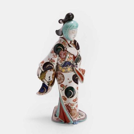 A Japanese Imari figure, early 20th century, of a 