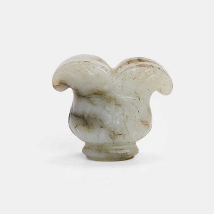 A Chinese jade guard, Qing dynasty (1644-1911), of