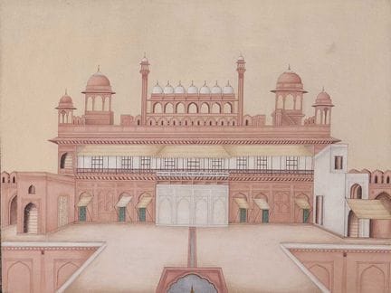 An Indian Company School-style album of architectu