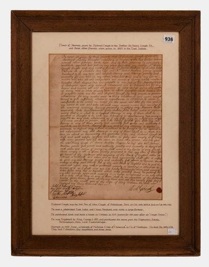 A Power of Attorney granted by Richard Gough (1655