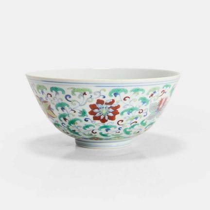 Bol chinois de style « doucai », dynastie Qing (16
