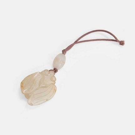 A Chinese jade pendant, Ming dynasty (1368-1644), 