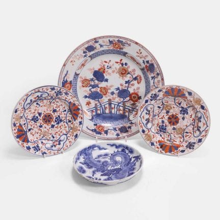 A collection of Chinese blue and white, 18th centu
