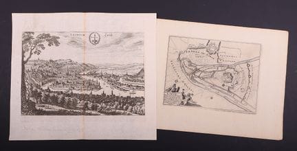[LIEGE]. Mathieu MERIAN.
Leodium, Lieja, Lütich. 1