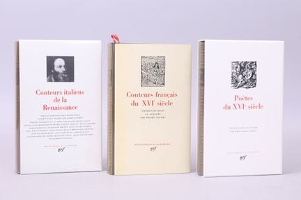 [PLÉIADE].
Italienische Erzählkünstler der Renaiss