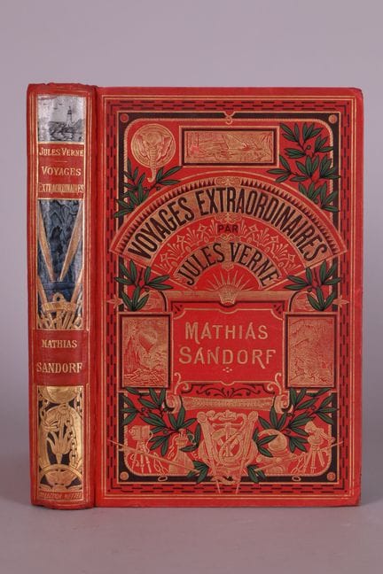 VERNE (Jules).
Mathias Sandorf. Paris, Hachette, o