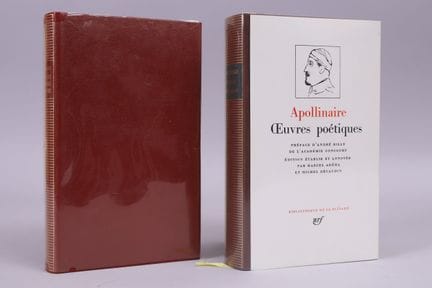 [PLÉIADE]. APOLLINAIRE.
Gedichtbände. 2 Bände. Par