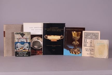 [CRAFTS]. [GOLD AND SILVERWORK].
Set of seven book