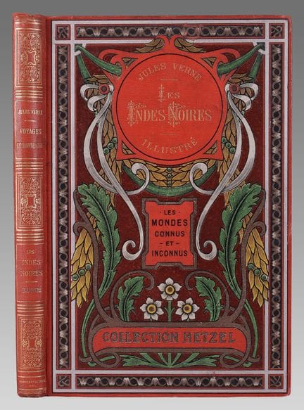 VERNE (Jules).
Die schwarzen Inder. Paris, Hetzel,