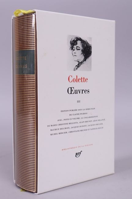 [PLÉIADE]. COLETTE.
Werke III. Paris, Gallimard, 1