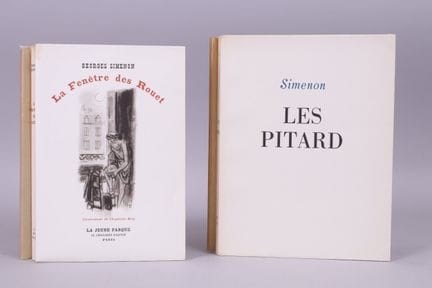 [CHAPELAIN-MIDY]. SIMENON (Georges).
La Fenêtre de