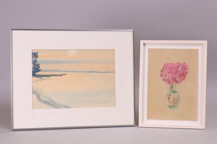 Mr. LATINIS.
Seaside. Watercolor, 24 x 34. Signed 