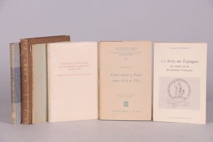 [BIBLIOGRAPHIE].
Set aus sechs Werken über das Buc