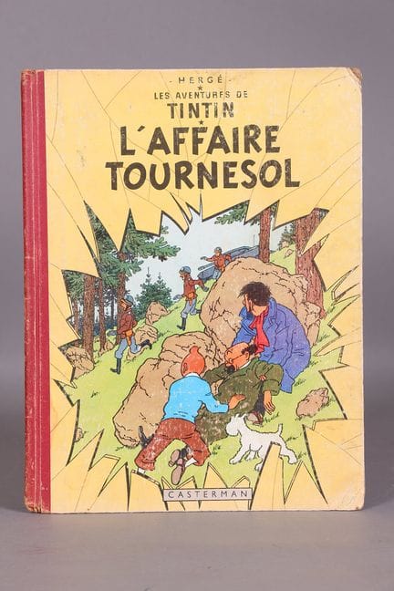 [TINTIN]. HERGÉ.
Der Fall Tournesol. Paris, Caster
