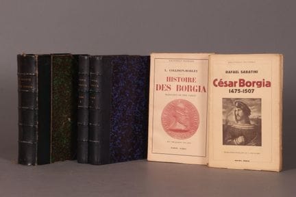 [BORGIA].
Set aus vier Werken über die Familie Bor