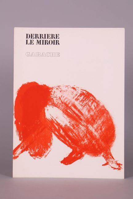 [DLM]。[克劳德·加拉什]。
《镜后》第213期。巴黎，梅格特出版社，1975年3月。对开单页装
