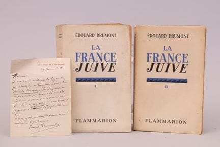 DRUMONT (Édouard).
Das jüdische Frankreich. Paris,