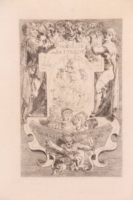 Félicien ROPS.
*Le nouveau parnasse satyrique*. Se