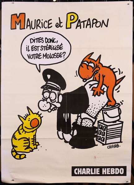 [CHARLIE HEBDO]. CHARB.
Maurice und Patapon. Offse