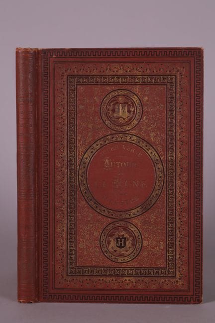 VERNE (Jules).
Rund um den Mond. Paris, Hetzel, [1