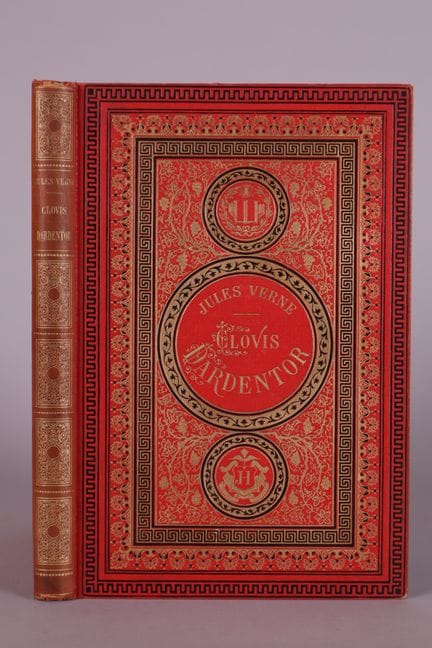 VERNE (Jules).
Clovis Dardentor. París, Hetzel, [1