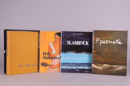 [Rik SLABBINCK].
Set aus drei Werken über Rik Slab