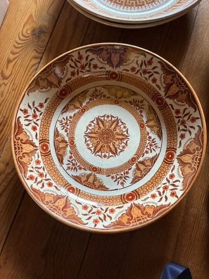 Petrus REGOUT- Maastricht
GRAND PLAT CREUX en faie